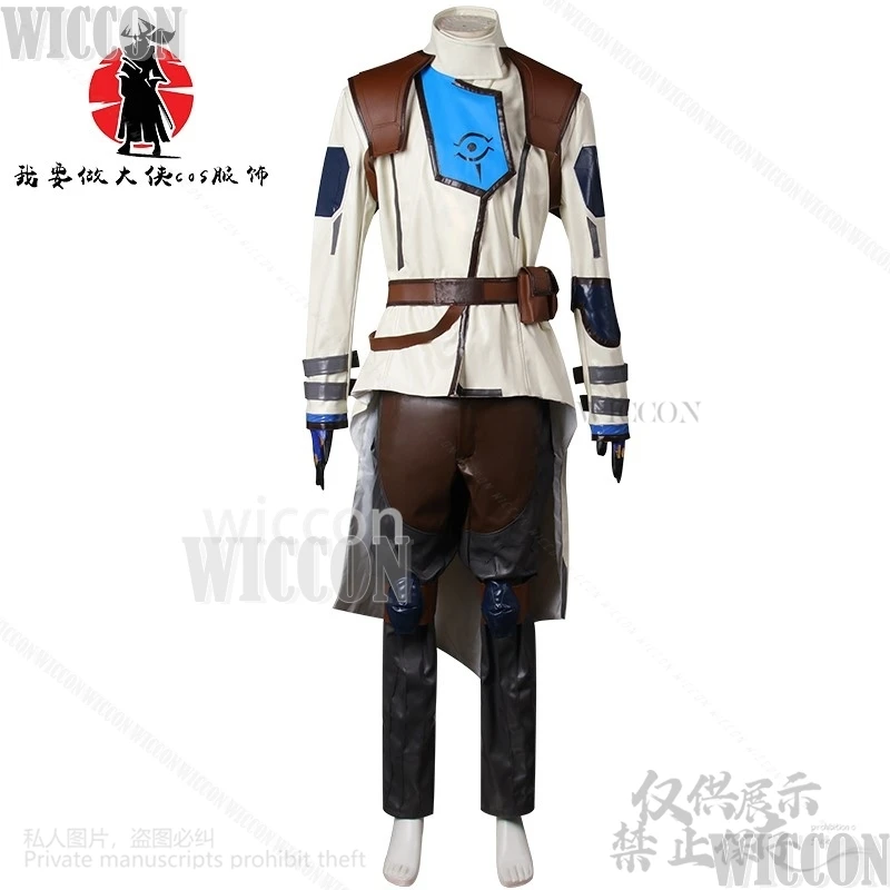 Cypher Anime Game Valorant Cosplay Costume Pants Coat Gloves Hat Prop Men Women Halloween Christmas Party Cos Lardoo Customized