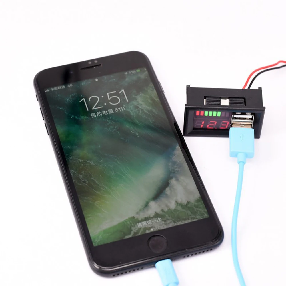 12V Car Voltmeter D…