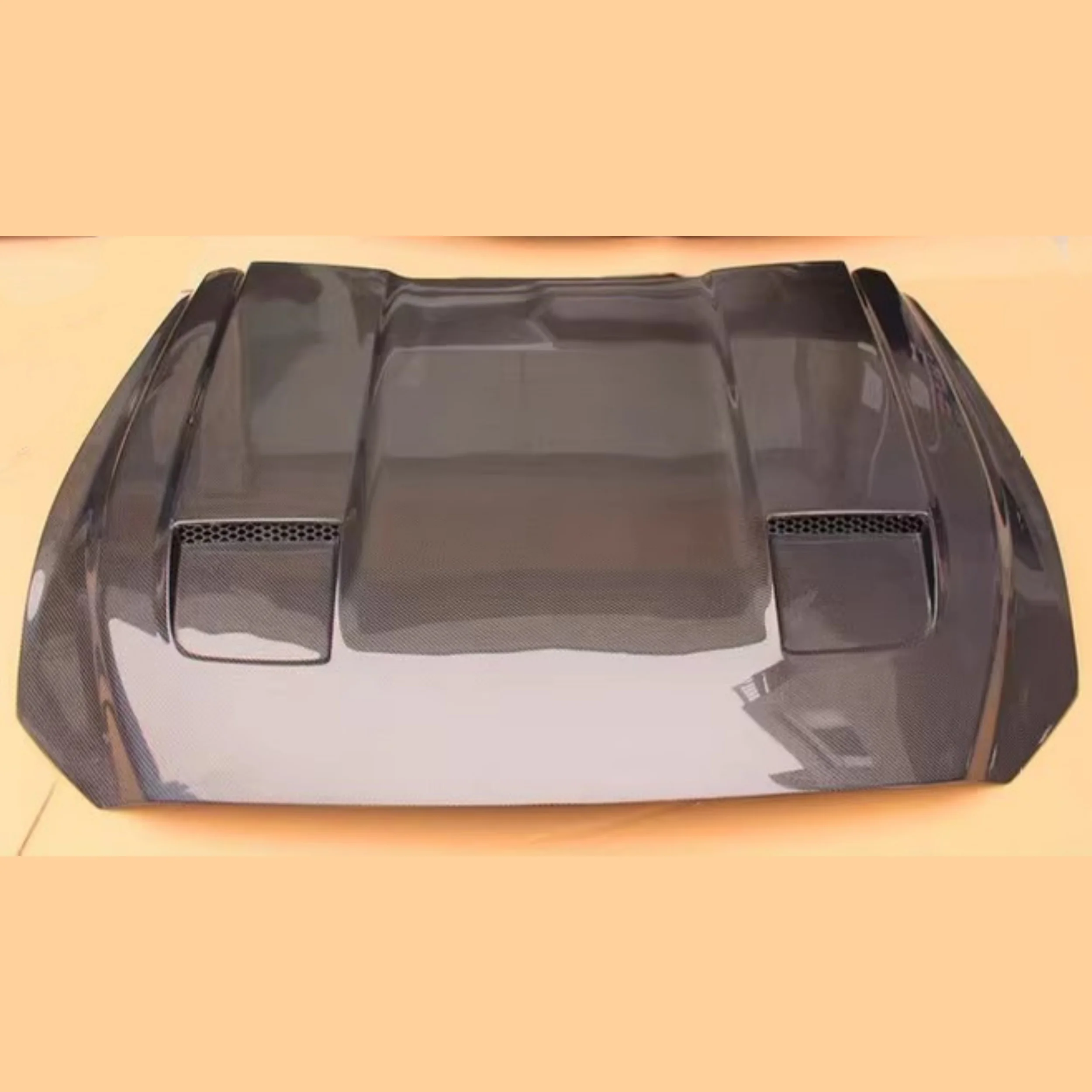 

Крышка двигателя из настоящего углеродного волокна для Ford Mustang 2015-2016, модифицированный новый стиль, капот двигателя, автомобильный капот