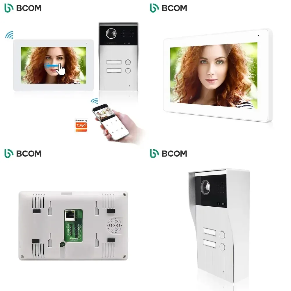 Hot Sale New Villa Use Video Audio Doorbell Door Bell With Color Video Door Entry Gate Front Door Phone