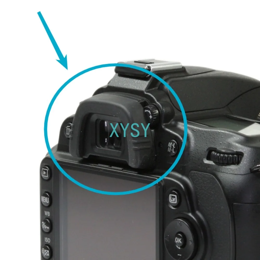 Baru DK-21 Jendela Bidik Karet EyeCup Lensa Mata untuk Nikon D70s D300s D750 D40 D50 D100 D200 D7100 D7000 D300 D80 D90 D600 D610 DK21