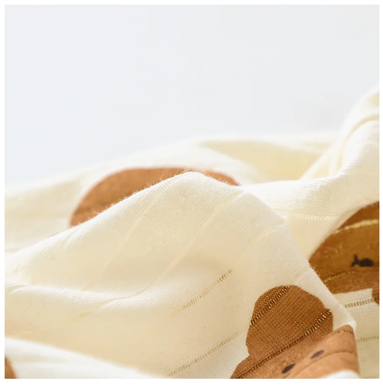 Summer Baby Shorts 100% Cotton Ribbed Toddler Boy Shorts Cute Bear Print Casual Baby Girl Clothes Infant Short Pants Playwear