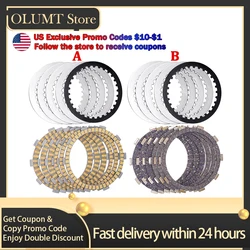 Road Passion Motorcycle Part Clutch Plates & Steel Friction Disc Kit For CFMOTO 450SR CF400-6 CF 400 450 SR 2022