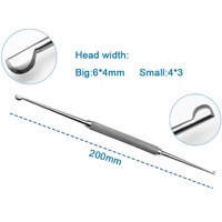 Double-ended Stainless Steel Integrated Nasal Cutting Knife Nasal Septum Stripper Cosmetic Rhinoplasty Tools