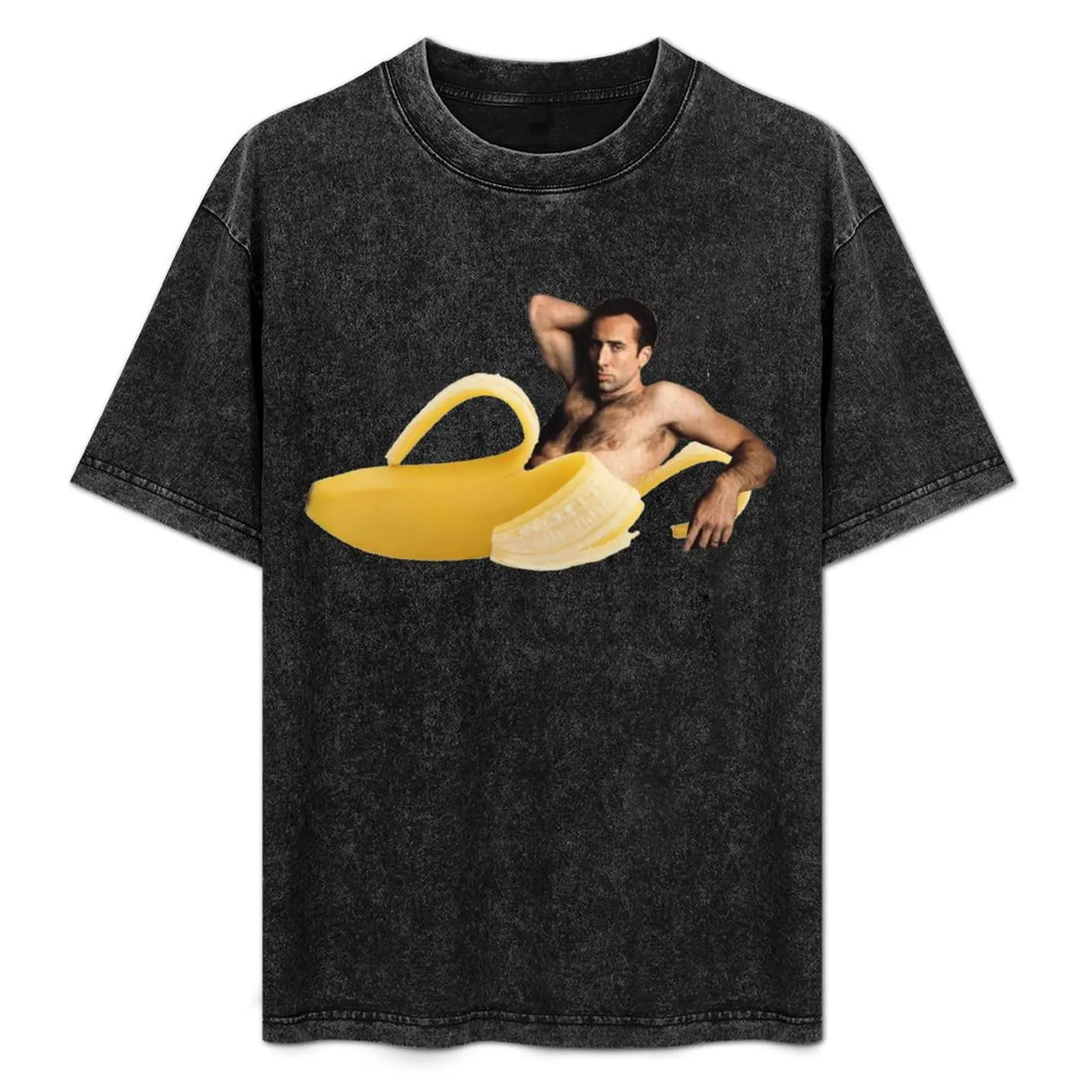 

Banana Cage T-Shirt anime stuff blanks custom t shirt workout shirts for men