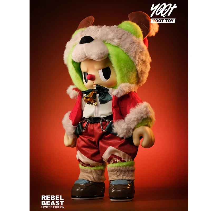 

Dark Fantasy Plush Toy Rebellious Clown Bear Decorative Model Collection Gift for Girls Cute Teenagers Gothic Graphic Design