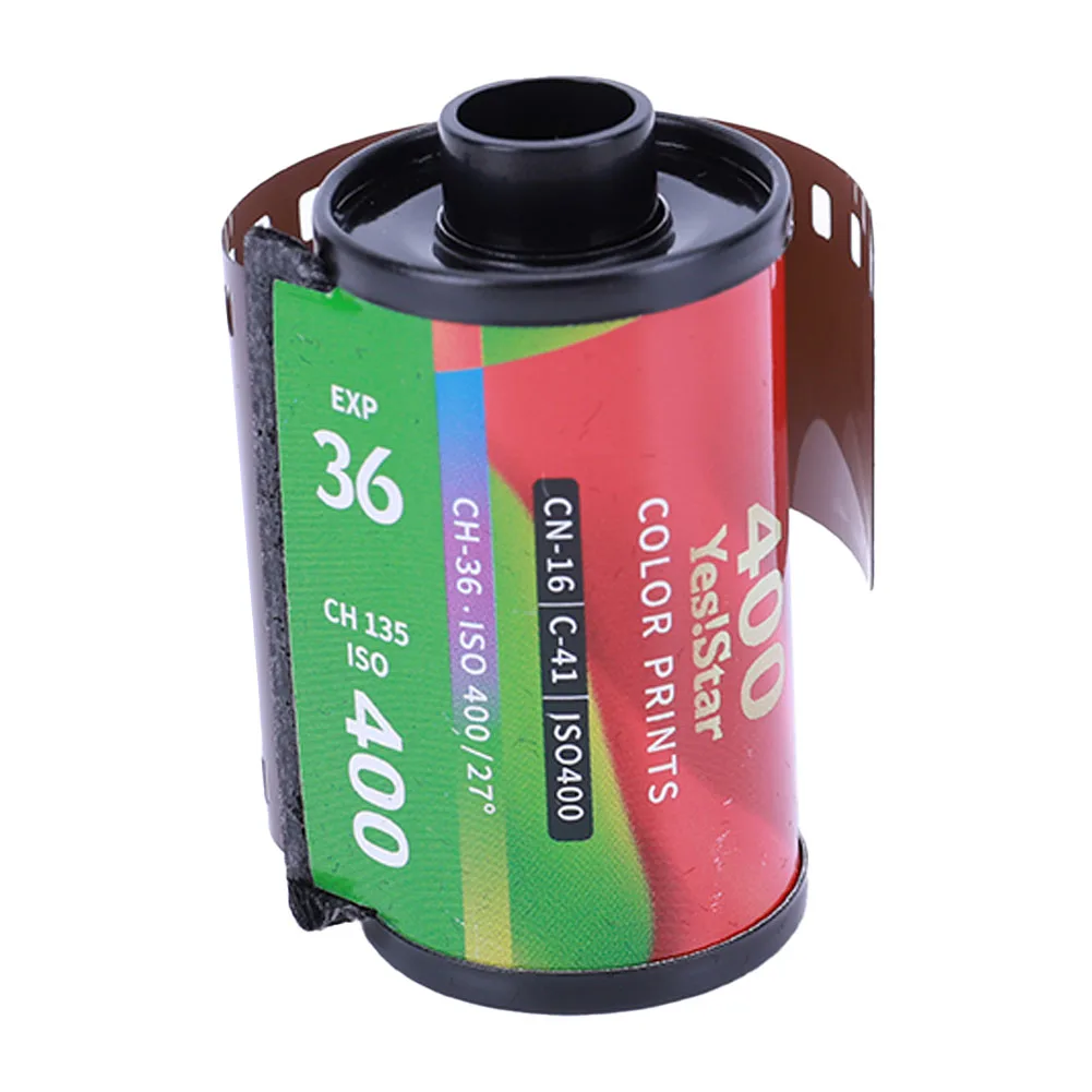 ISO 400 Color Film 135 Universal Type Color Print 35mm Film Color Print Film 36 Exposures Per Roll