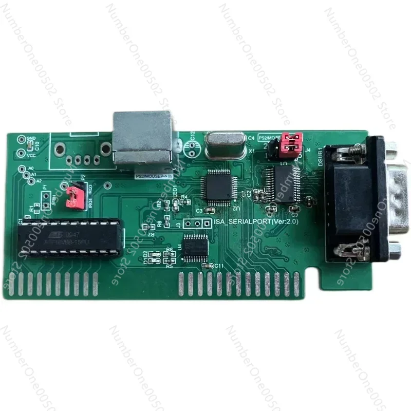 

ISA Bus Expansion Card Serial Port Expansion Card PS2 Mouse Interface Optical Mouse DOS Interface 8-bit Bus