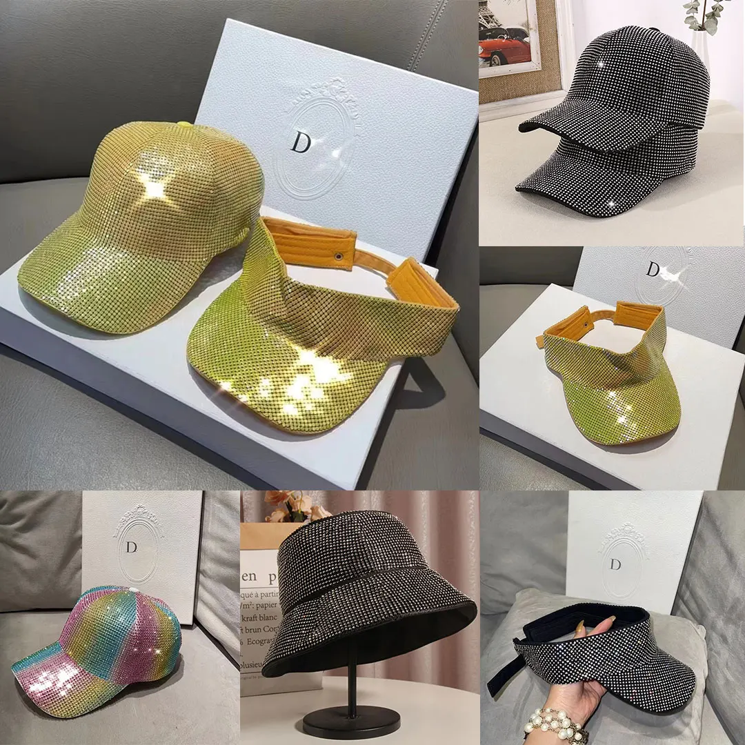 

Blingbling2023 Spring Super Shiny Full Diamond Customized Fisherman's Hat Empty Top Hat Light Luxury Women's Hat