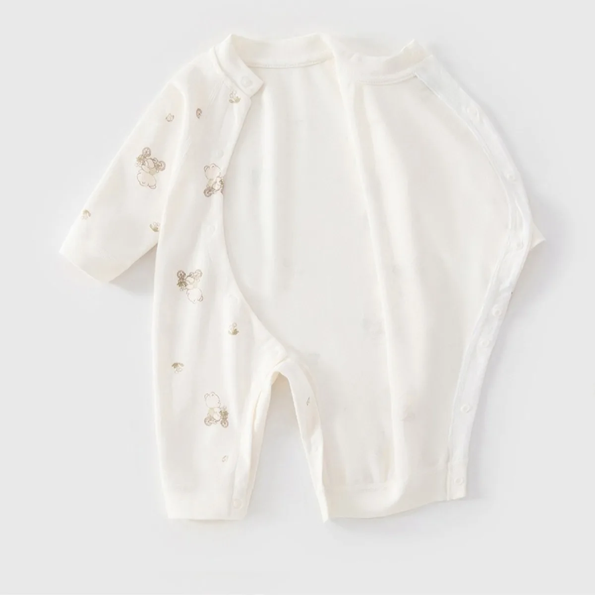 Ropa de Bebé Nueva para Primavera y Otoño 2026, Mono de Algodón Puro de Alta Calidad para Niña de 0 a 18 Meses, Mono para Niño