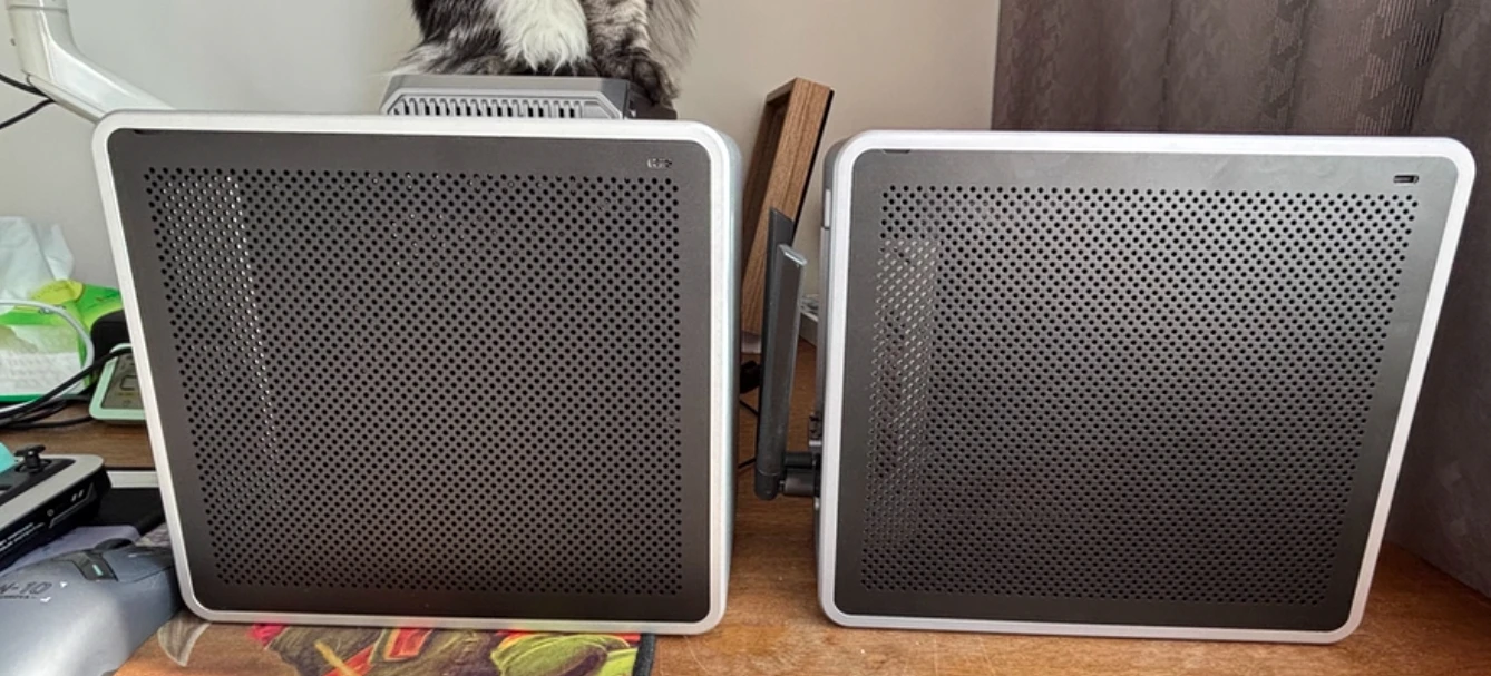 Chassi Pequeno Integrado em Liga de Alumínio MQ5, Desktop Mini Desktop A4