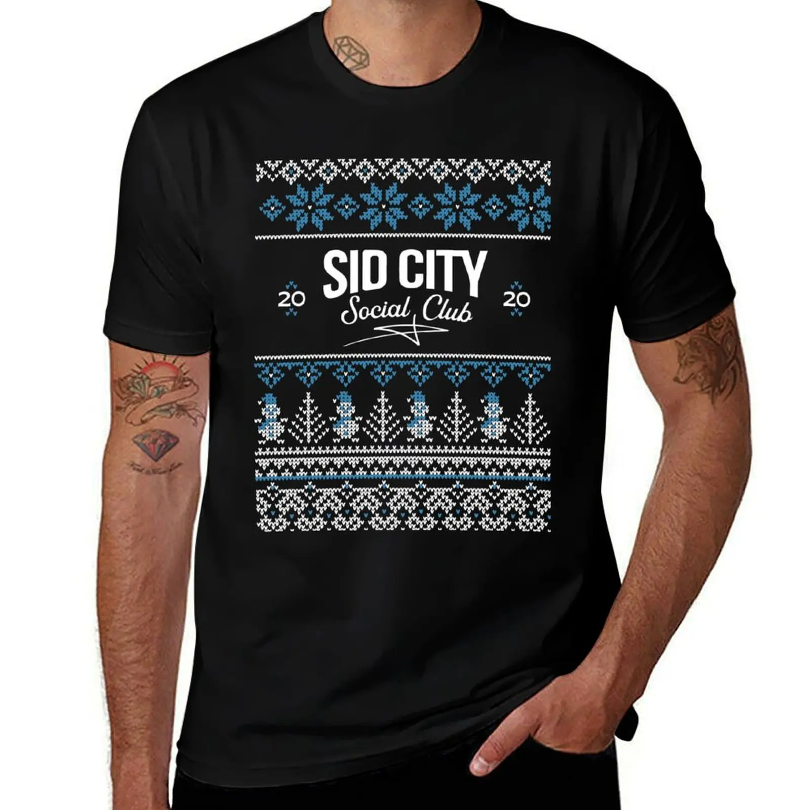 

SCSC Holiday Collection 2020 - Snow T-Shirt men t shirt cotton 100% t shirt man cotton T-Shirt
