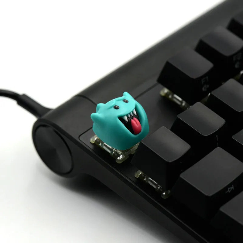 21 maggio Cute Ghost Keycap 1 pz. Materiale in resina Cherry MX Switch copritasti personalizzati per accessori per tastiera meccanica regalo ideale