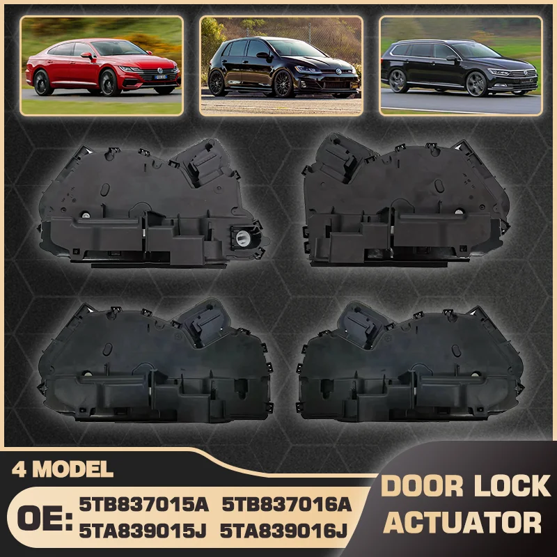 Car Door Lock Latch Actuators For Volkswagen Arteon VW Caddy VW Crafter VW e-Golf VW Golf VW ID. series VW Passat B8 2017-2025