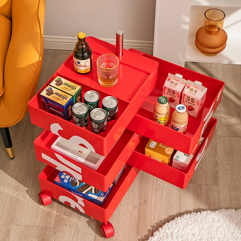 Living room creative removable side storage cabinets multi-layer office storage cabinets