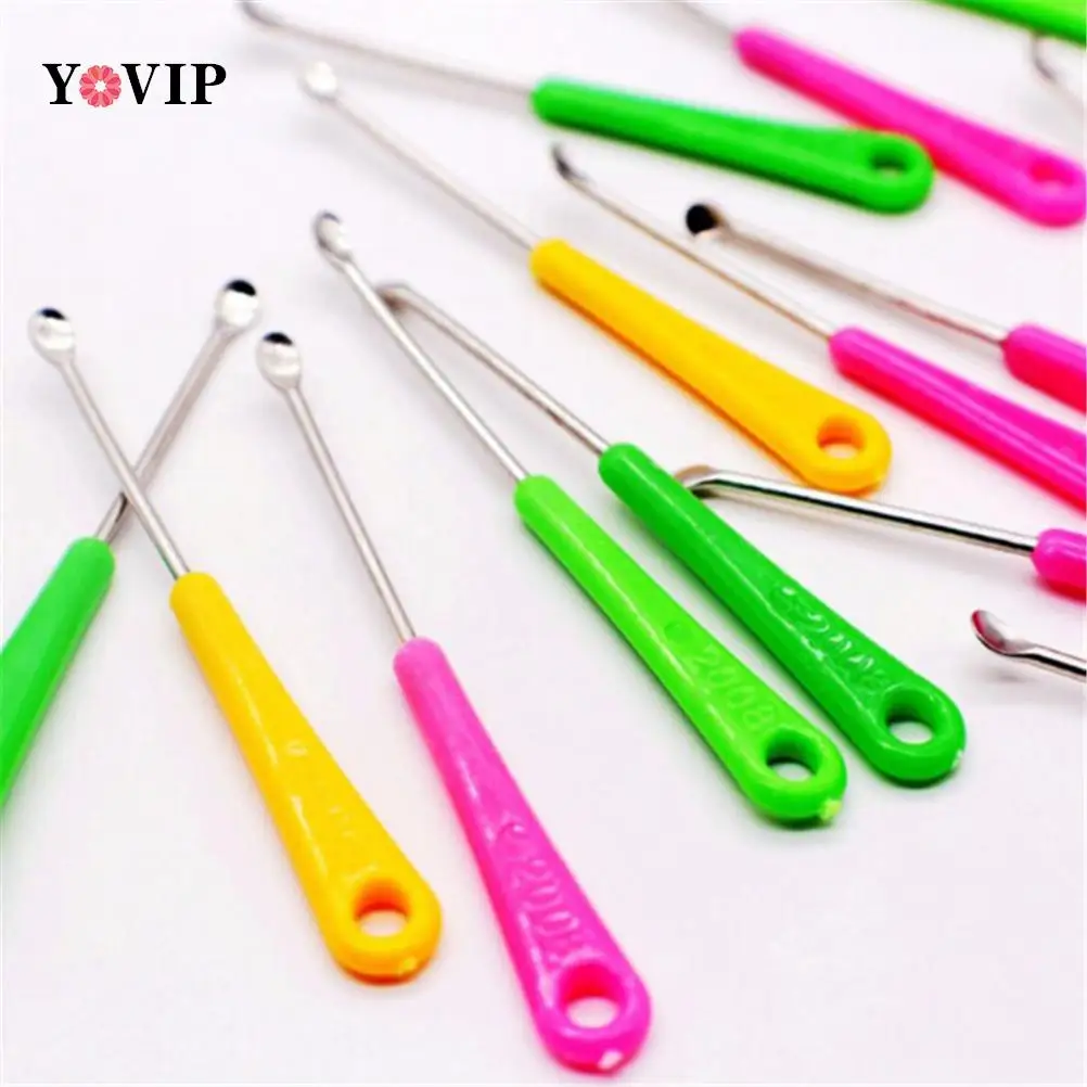 20PCS Metal Ear Wax Pickers Ear Picks Wax Removal Curette Remover Cleaner Ear Care Spoon Tool EarPick Facial Beauty Tools