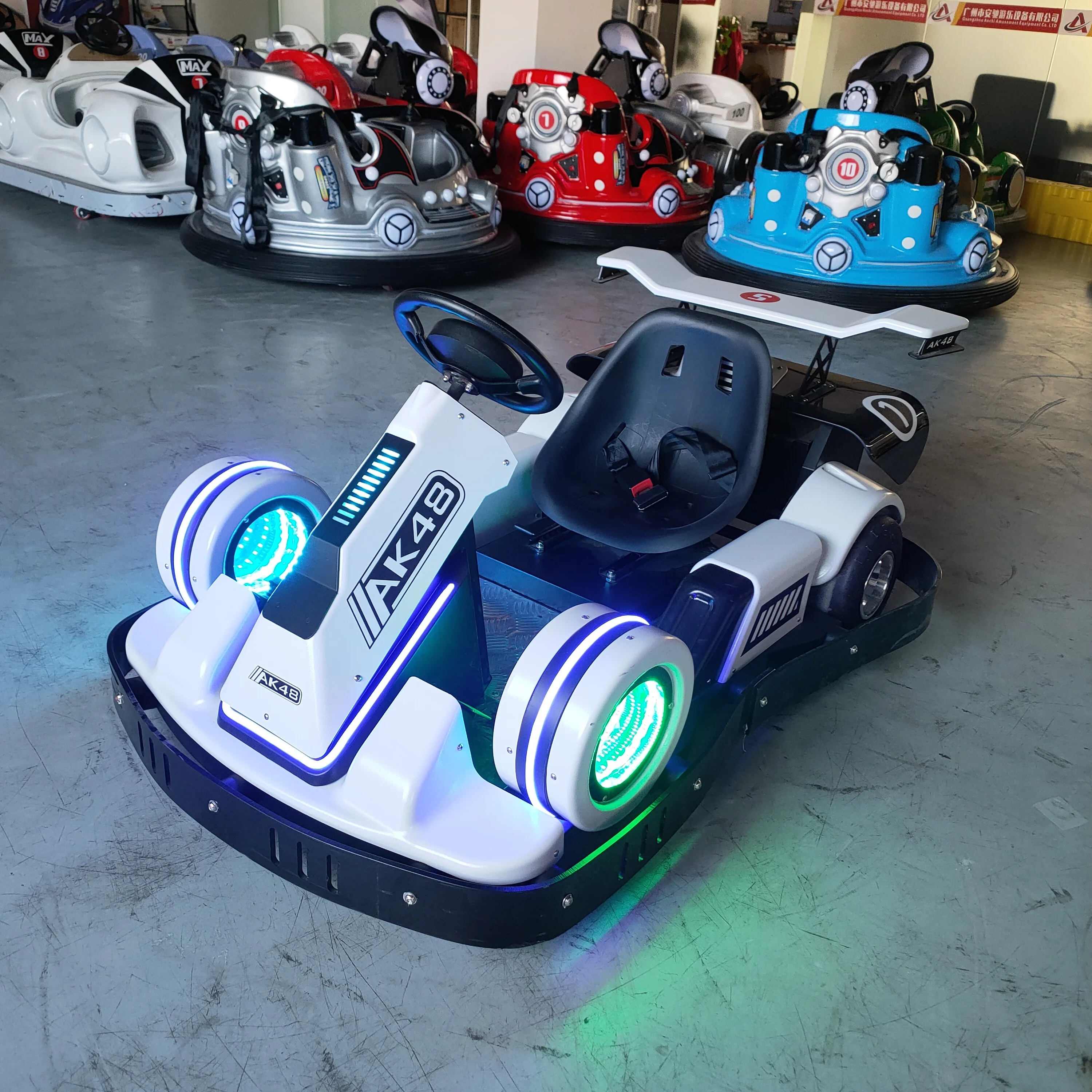 Electric Go Karts Accessories Electric Start 3 Wheel Karting for Sale