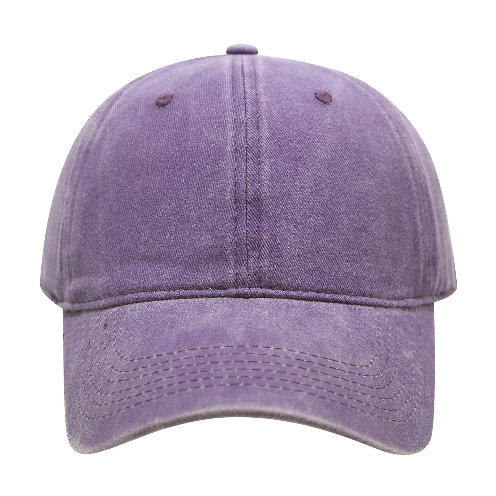 Customized Printed Logo Retro Washed Baseball Caps Men's And Women's Fashionable Tidal Current Versatile Duck Tongue Hats