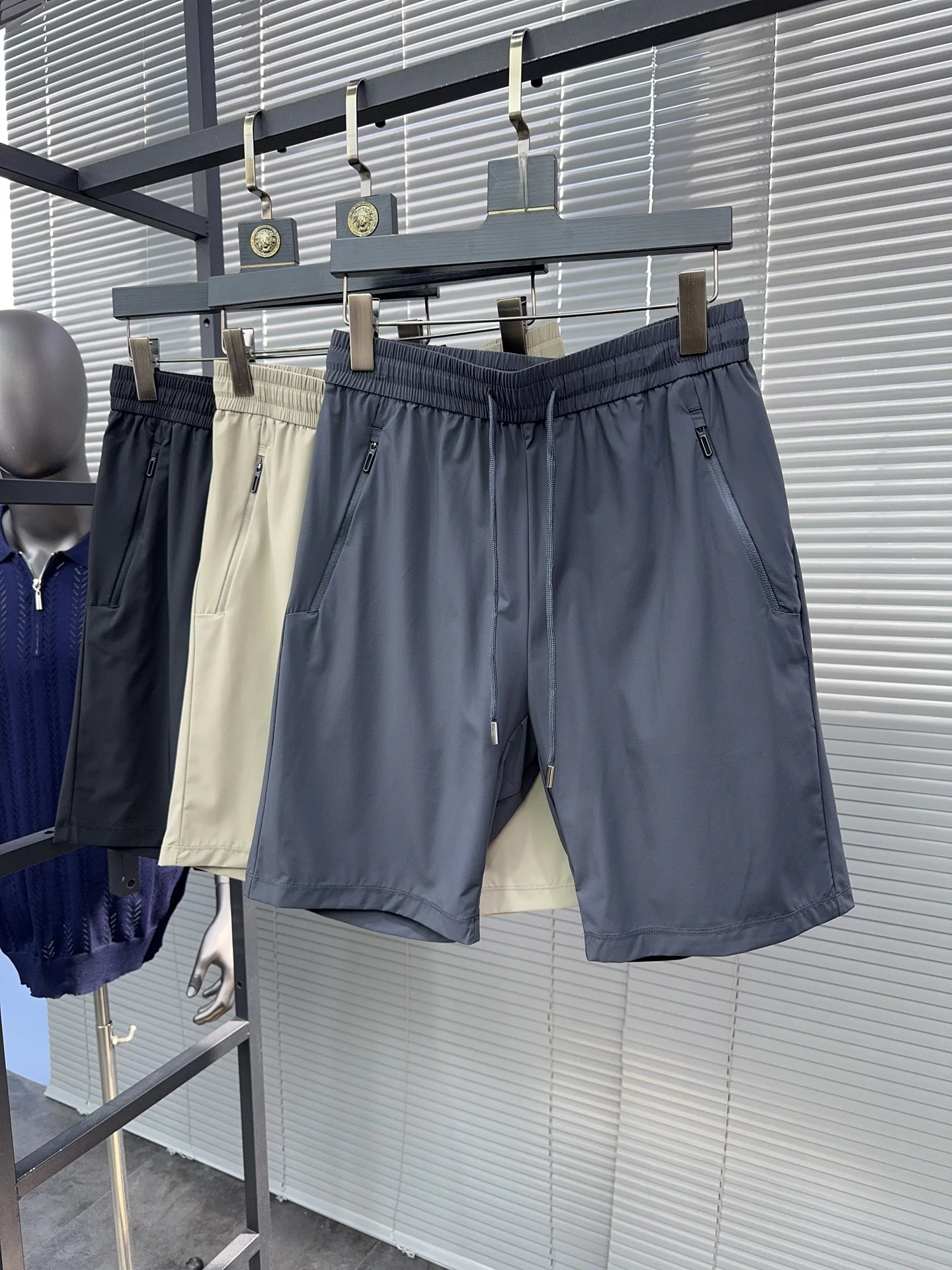 

Svip Function Breathable Ice Oxygen Bar Summer Lightweight Comfortable Sports Casual orts Men's Five-Quarter Pants