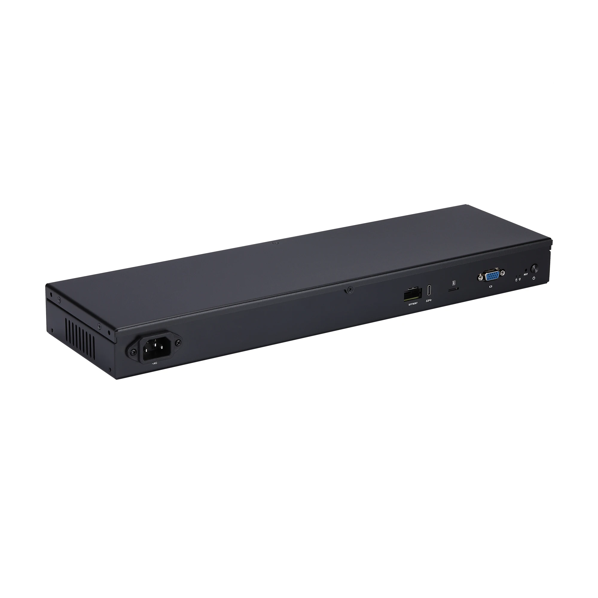 Qotom Mini PC Atom C3558 Cino 58R Cino 58 C3808 avec AES-NI déchets Alfred + support informatique 5G Q20300G9-1U