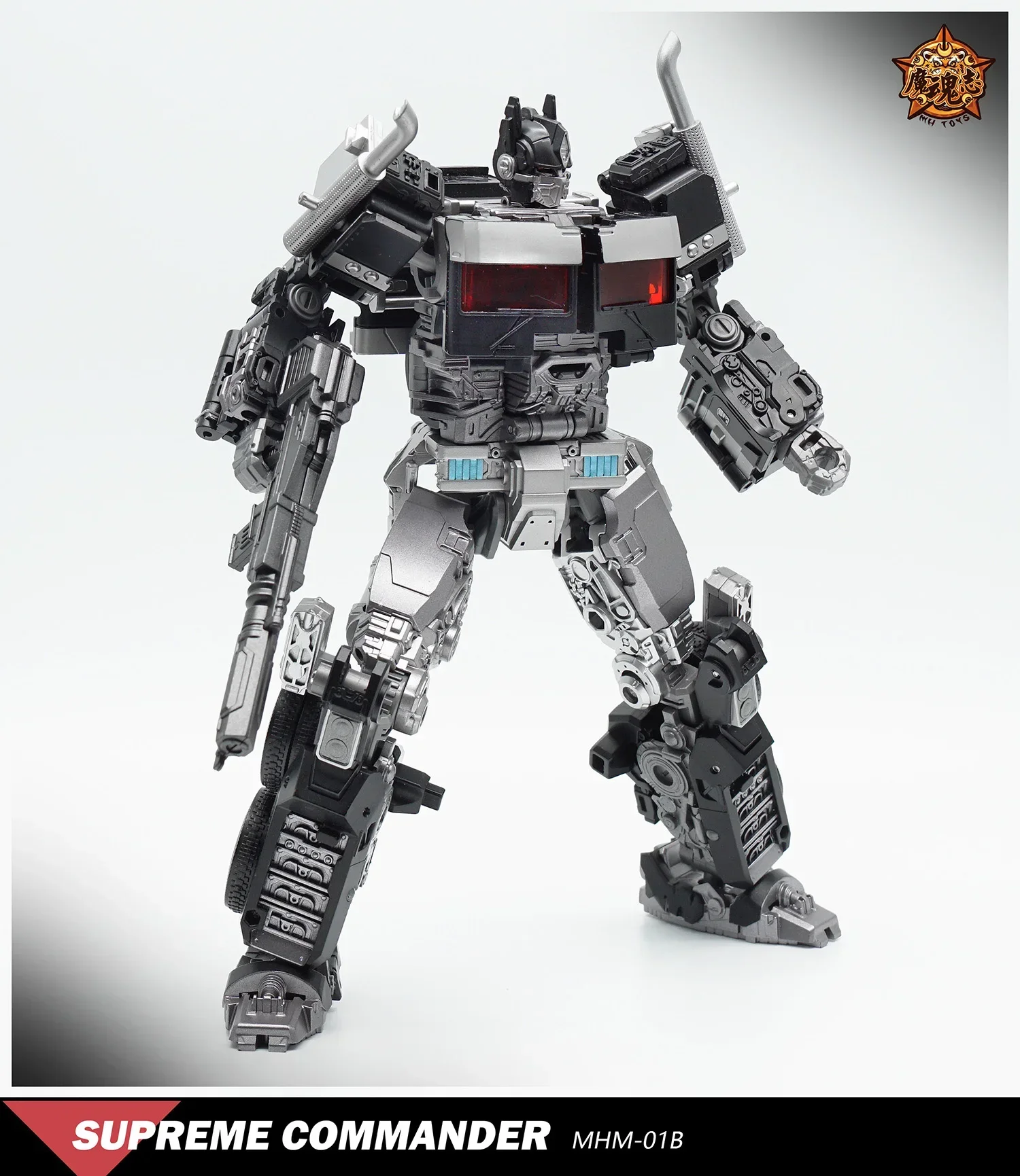 En Stock juguete de transformación MHM-01B MHM01B negro SUPREME OP COMMANDER 20 Cm KO SS102 SS-102 figura de acción juguete para regalo