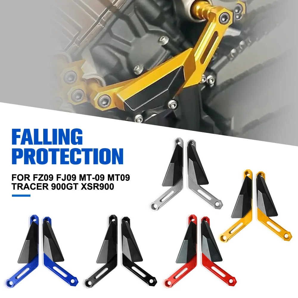 

For Yamaha FZ09 FJ09 MT-09 MT09 Tracer 900GT XSR900 Motorcycle Engine Protective Cover Fairing Guard Sliders Crash Accessories