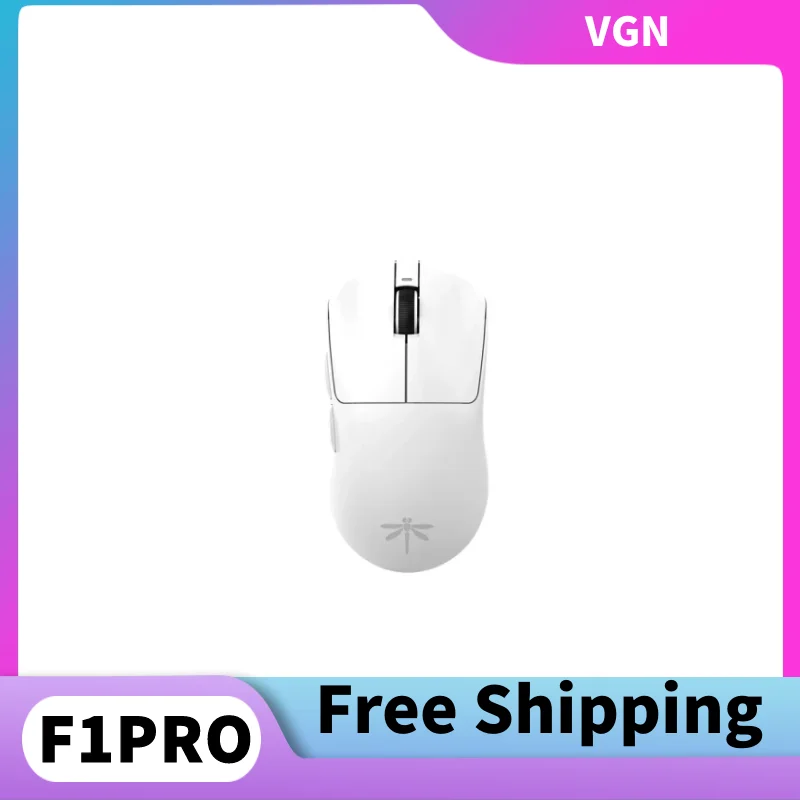 VGN Dragonfly F1 2.4G Wireless Mouse PAW 3395 Rechargeable Dual-mode Gaming Mouse Fps Light Weight Customize Gaming Accessories