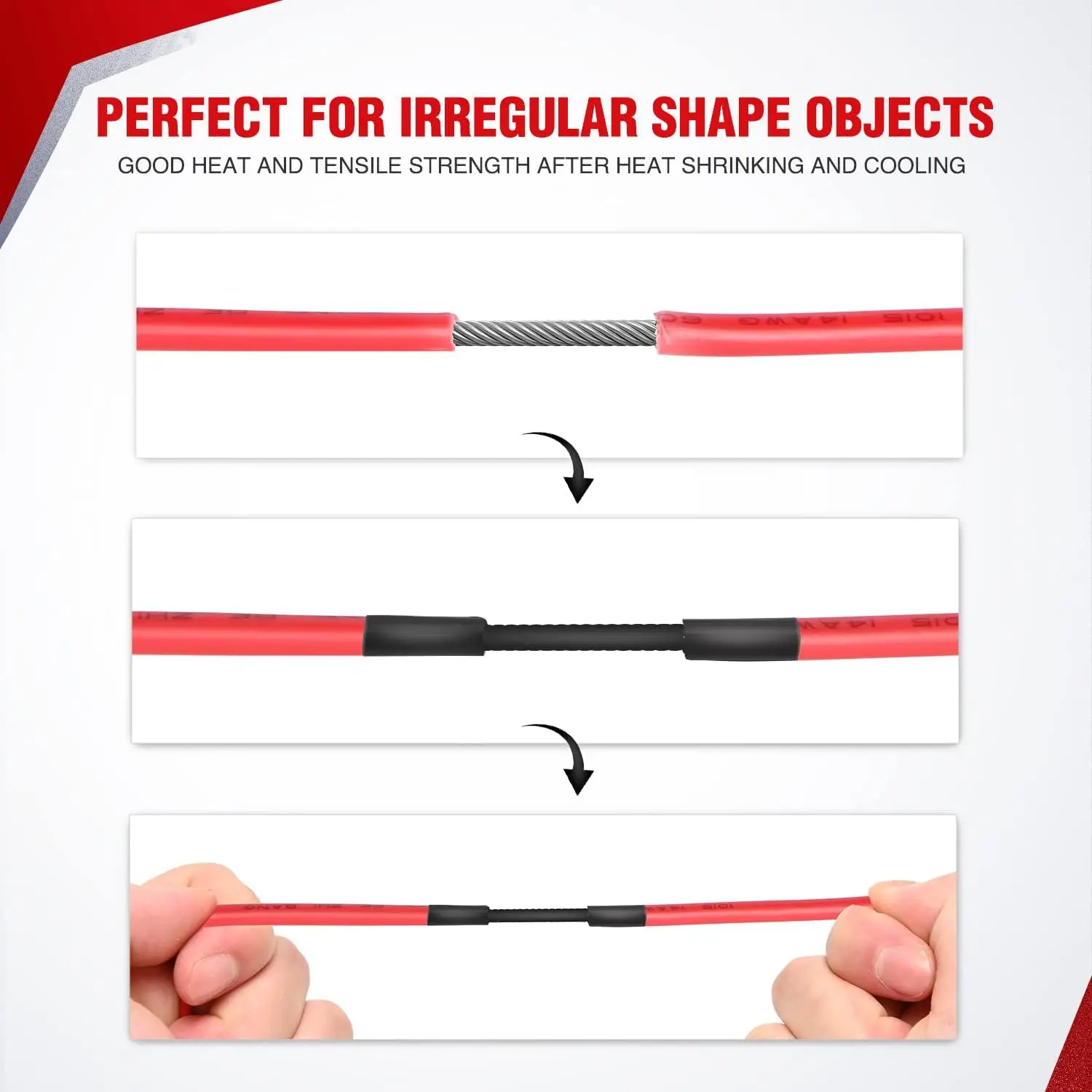 Heat Shrink Tube Kit Electrical Connection Cable Insulation Sleeves Wire Protecter Thermoresistant Tubing Shrink Wire Wrapping