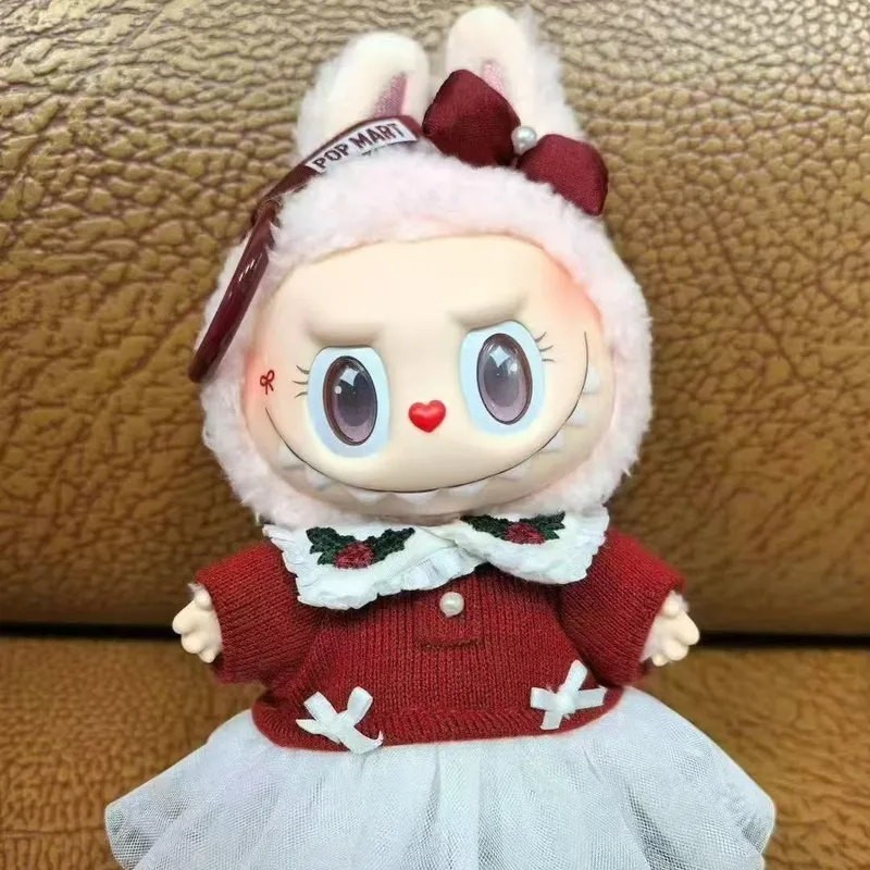 Labubu Mokoko Sparkling Fairy Tale Limited Edition Christmas Series Blind Box Vinyl Plush Pendant Trendy Play Surprise Gift