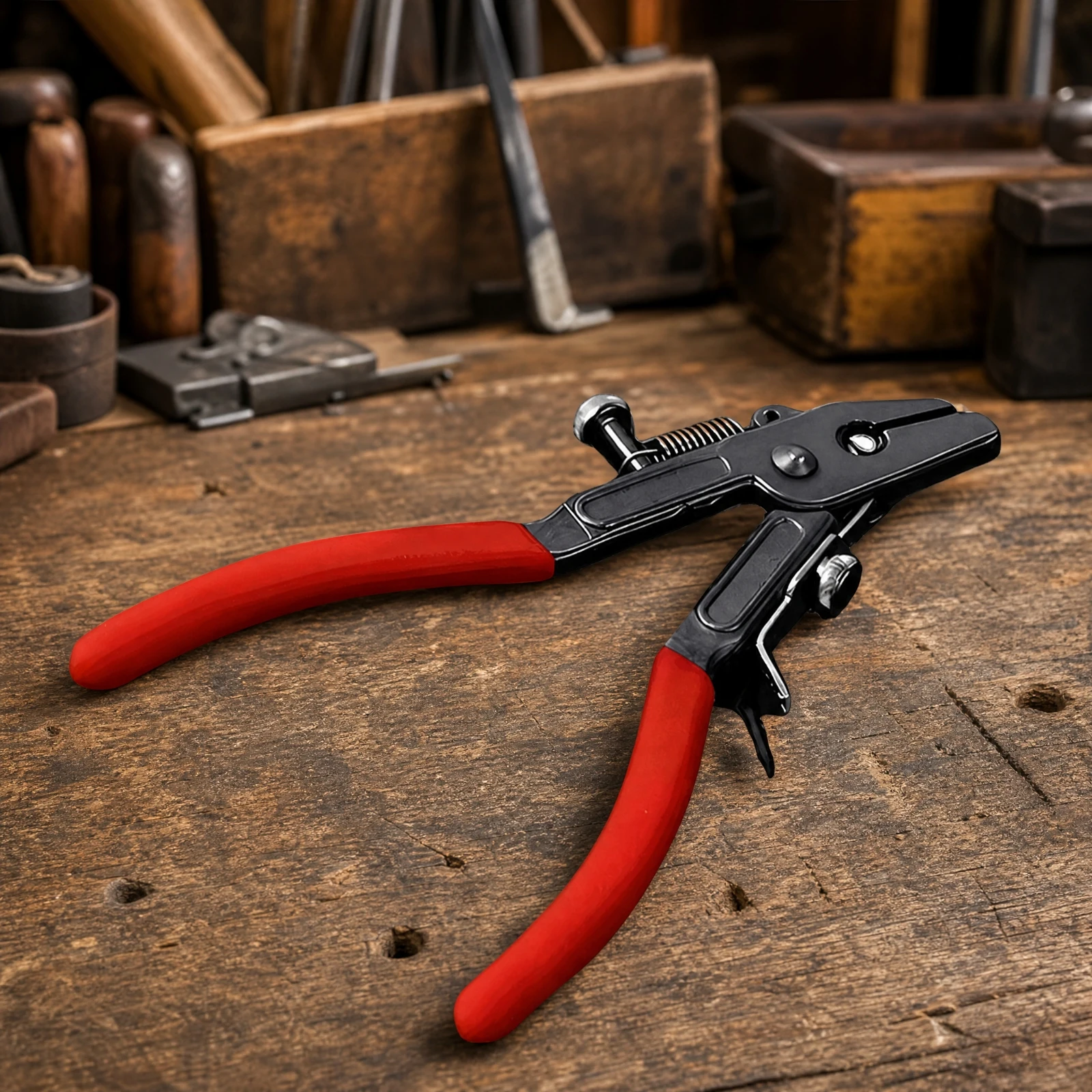 7-Inch Manual Saw Tooth-Setting Plier Accurate Saw Tooth-Setting Plier with Adjustable Head Heavy-Duty Woodworking