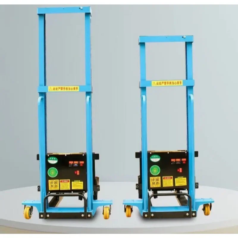 Portable electric truck mounted forklift fully automatic lifting self climbing carrying forklift