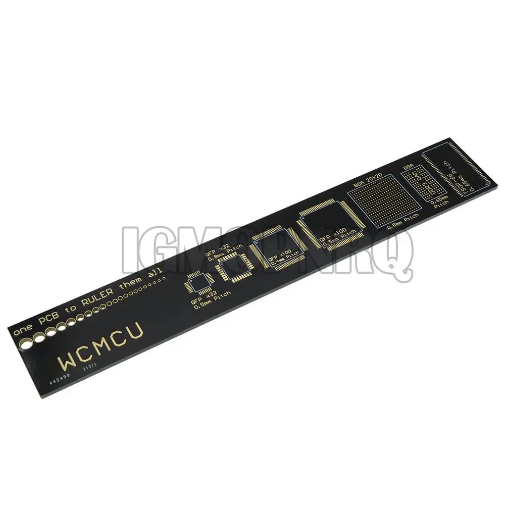 3 Type PCB Ruler 15CM 20CM 25CM For Electronic Engineers For Geeks Makers Fans PCB Reference Ruler PCB Packaging Units V2 - 6