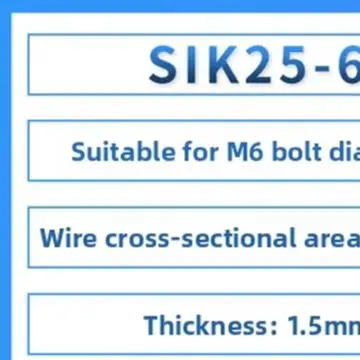 10PCS Crimp Terminals Made of Tin Plated Copper for Reduced Oxidation Risk During Long Term Storage and Field Deployment