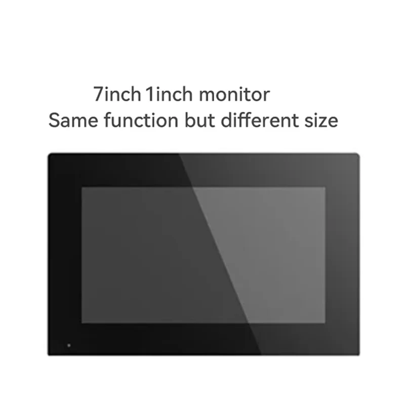 TUYA Smart 1080P 7 Inch  Color Touch Screen Wireless Wifi Video Doorbell Home Intercom Monitor Not a Set