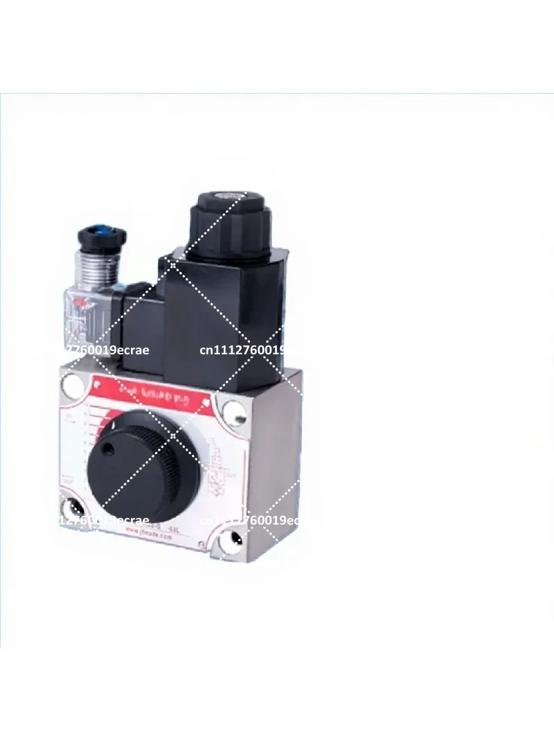 Hydraulic Speed Control Valve G03 220V 24V Right Oil Port Flow Control Valve