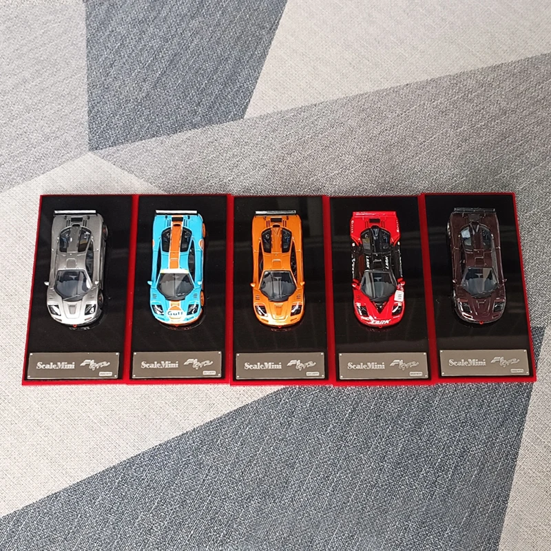 Modelo de coche a escala Mini 1/64 F1 GTR y F1 LM, resina Phantom Coupe, coches de lujo, juguetes favoritos, colección de modelos conmemorativos