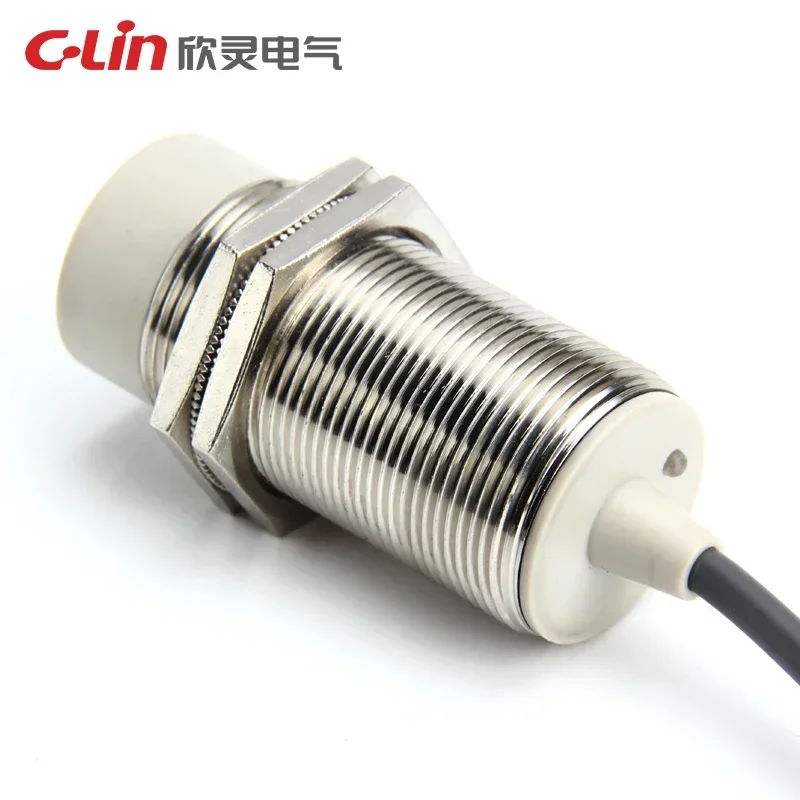 Inductive proximity switch LJA30M-18N1/N2 NPN sensor DC three-wire normally open/normally closed