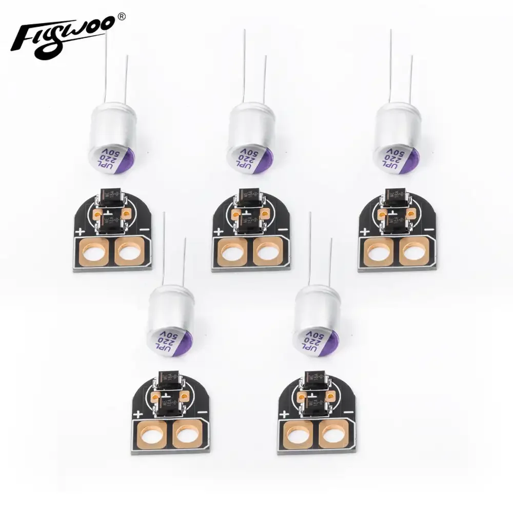 Flywoo TVS/XT60/XT30 Filter/AGC-MIC 7in1 FPV Power & Audio Kit für FPV Drone DIY Teile RC Werkzeuge