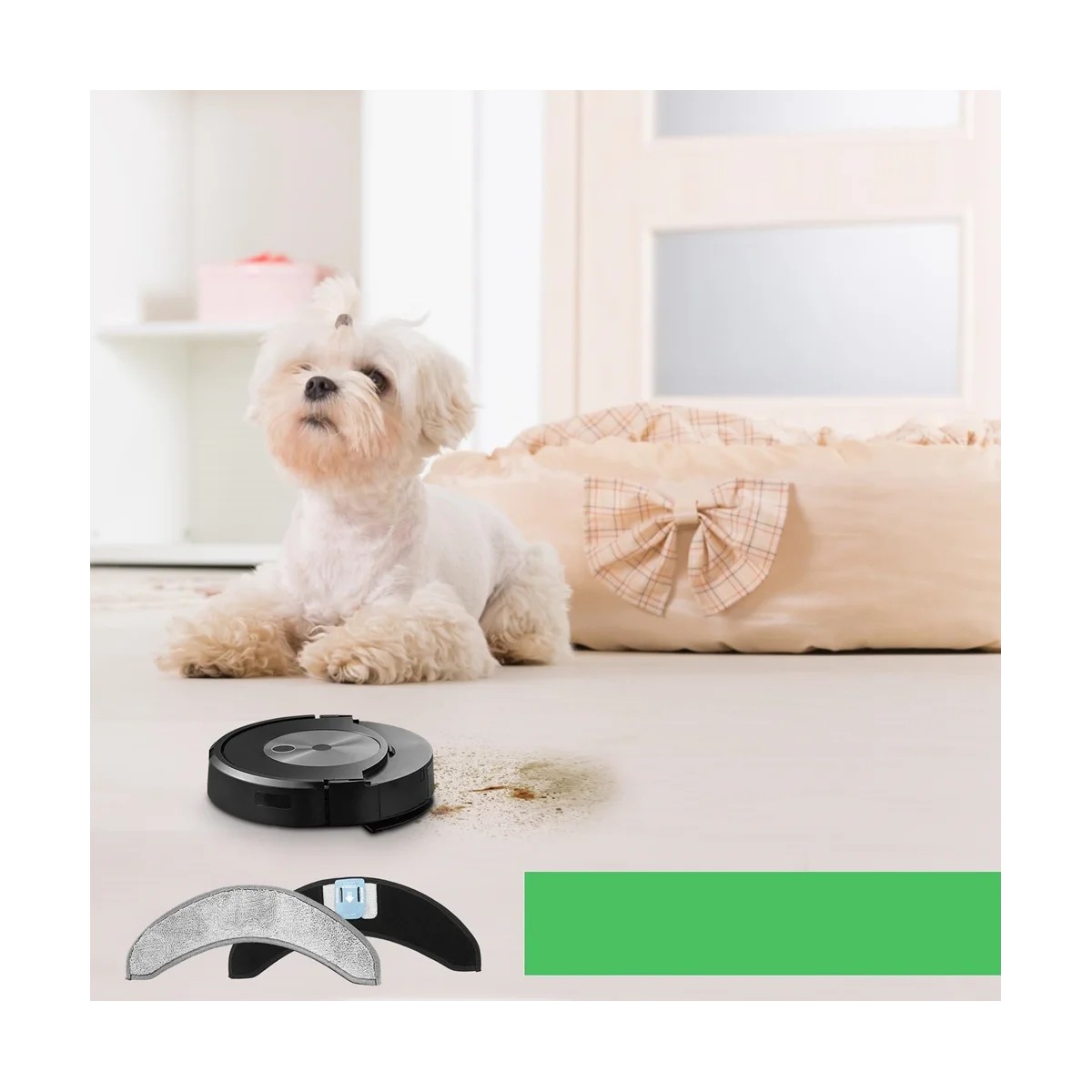 Replacement Mopping Pads for Combo J7+ Robot Vacuum,Microfiber Mop Pad Accessories Set