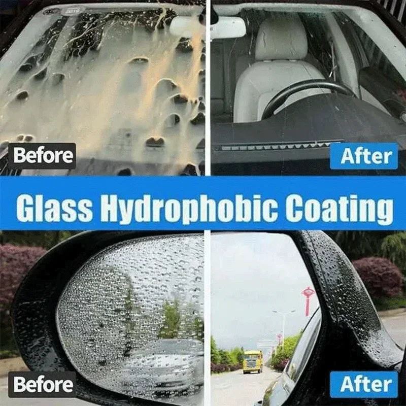 Car Front Windshield Window Oil Film Removing Paste Deep Cleaning Home Streak-Free Shine Polishing Glass Long-term Cleaner Paste