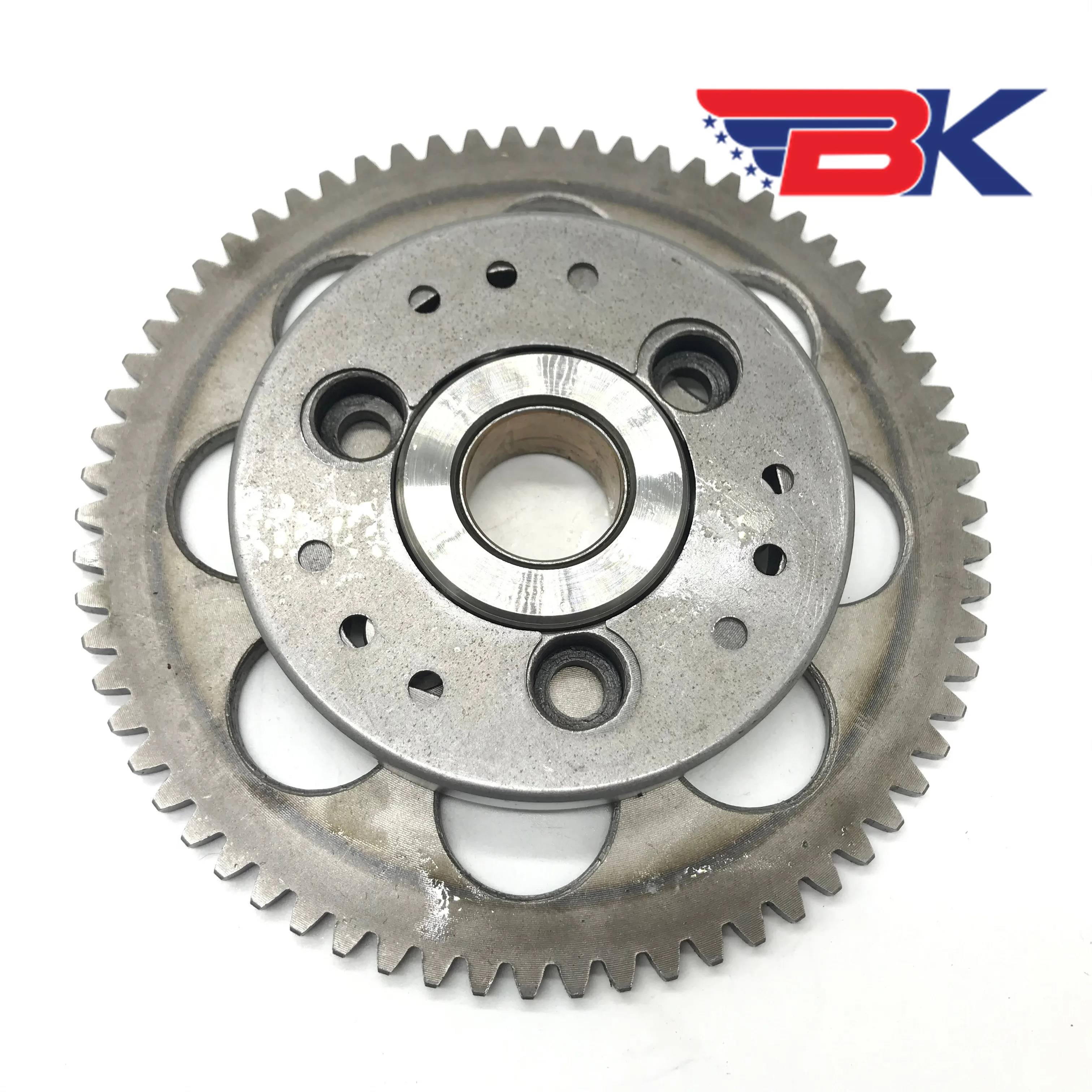 For Yamaha XV400 Virago 1991-1994 XV500 1983-1996 XV535 1988-1996 Motorcycle One Way Starter Clutch Gear Assy