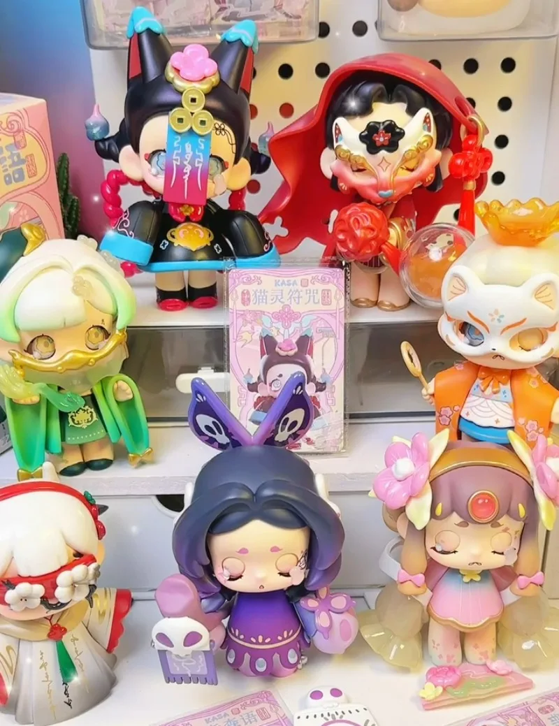 

Kasa Wondrous Tales Series Blind Box Kawaii Anime Figure Mystery Box Cute Anime Doll Model Surprise Bag Desktop Decor Toys Gift