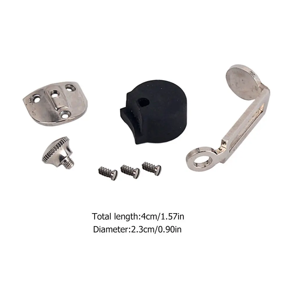 مجموعة واحدة من وسادة مسند الإبهام الكلارينيت وسادة معدنية قابلة للتعديل لممارسة مريحة وخفيفة الوزن لدعم الإبهام ملحق موسيقي