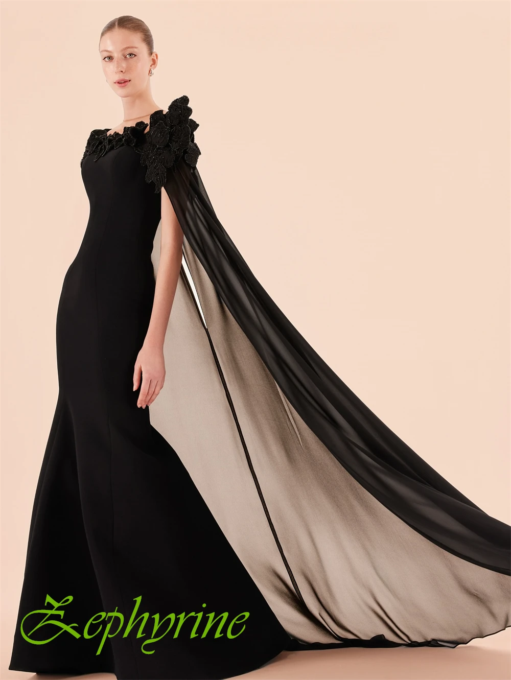 Robe de soirée sirène en Jersey, personnalisée, exquise, de luxe, avec perles, robes de bal en cristal scintillant, pour occasions spéciales