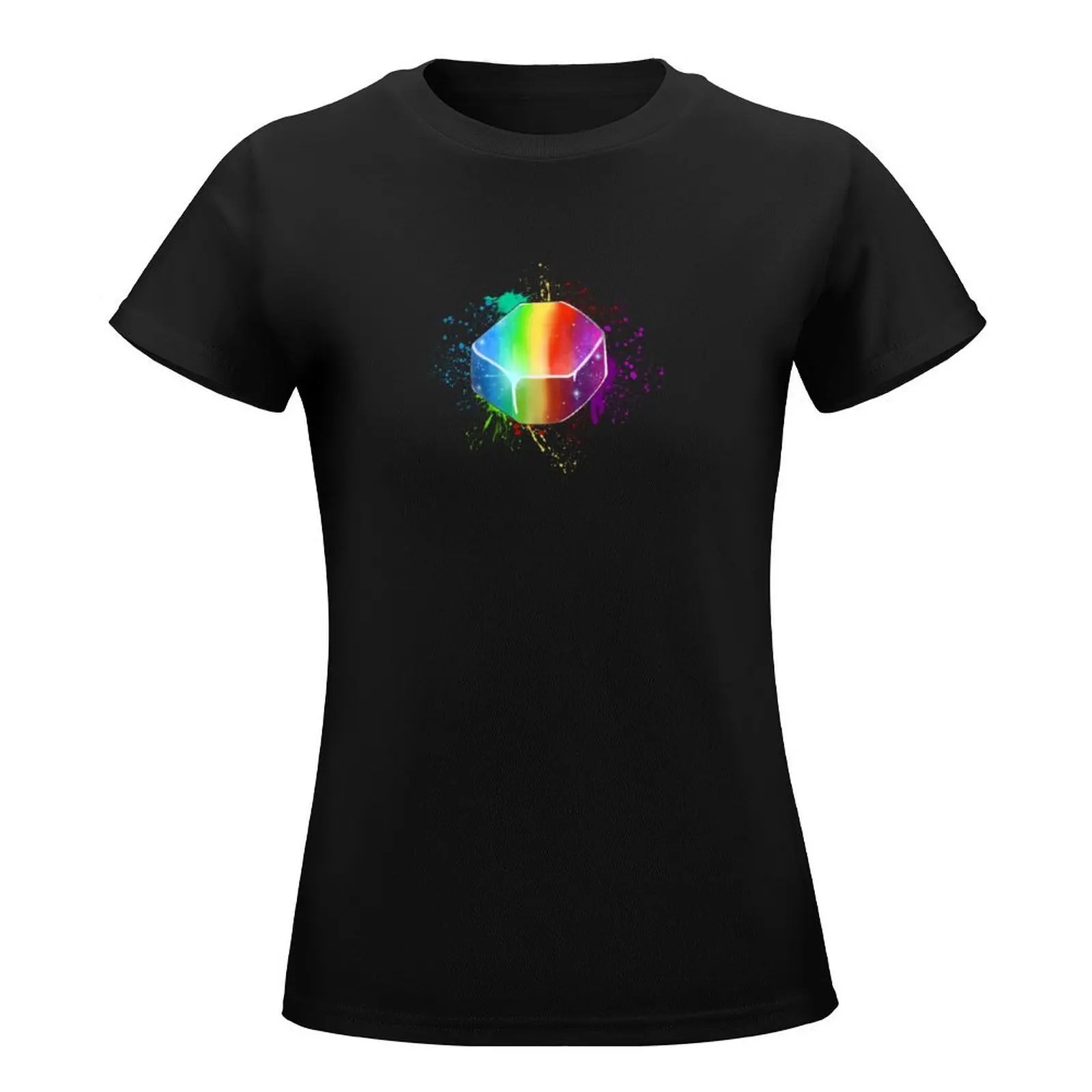 Prismatic shard T-Shirt tees Short sleeve tee oversized t shirts for Women