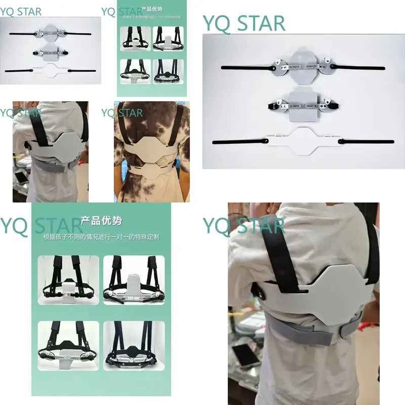 Chest Orthosis Support for Pigeon Chest Deformity Correction Breast Brace for Pectus Carinatum Posture Alignment Thoracic