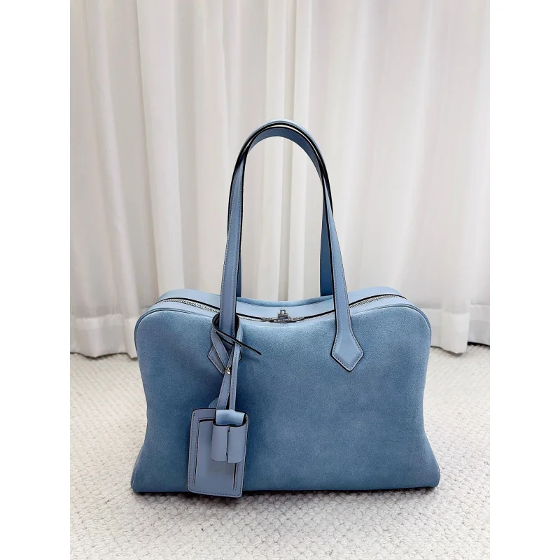 

high quality genuine leather bags for women vintage designer luxury New high end large capacity shoulder travel Big the tote bag