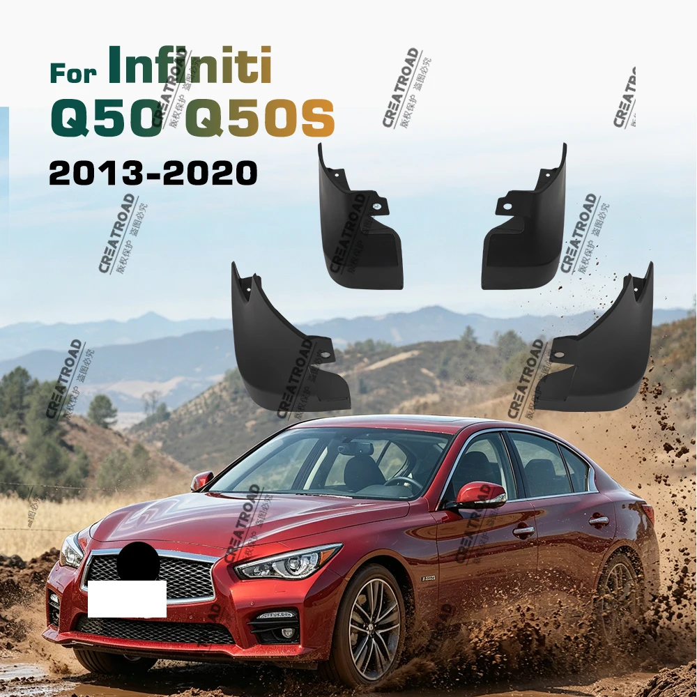 Für infiniti q50 q50s Kotflügel Kotflügel Schmutz fänger Schutz Spritz klappe Kotflügel