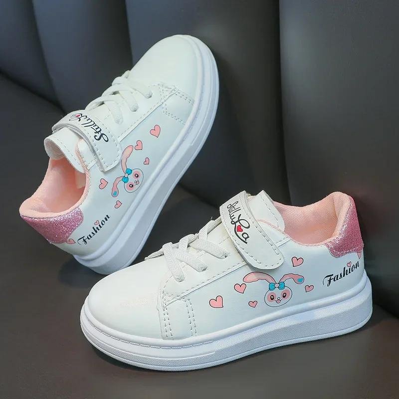 Scarpe da ginnastica alla moda per ragazze Disney scarpe Casual antiscivolo per bambini Cartoon Anime StellaLou scarpe con suole spesse scarpe da