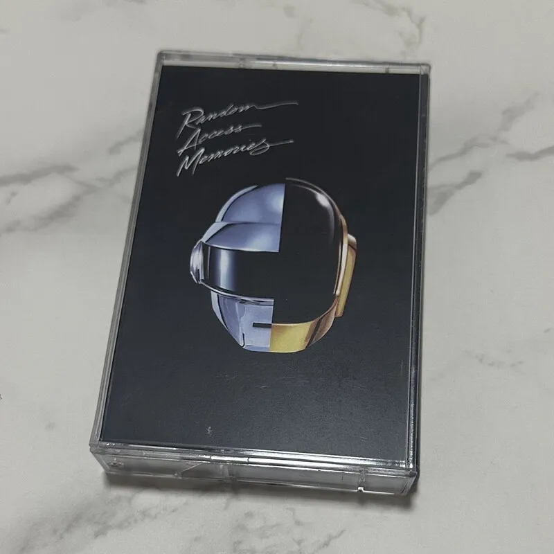 

Daft Punk Random Access Memories Cassette Tape Retro Electronic Music Album Collectible Vintage Audio Music Cassette